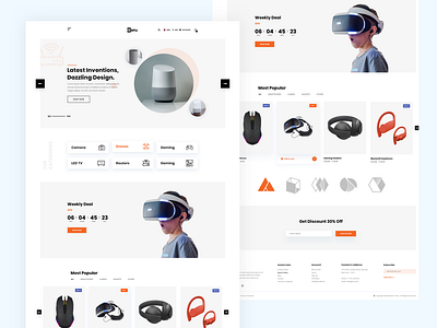 Goru - Ecommerce PSD Template