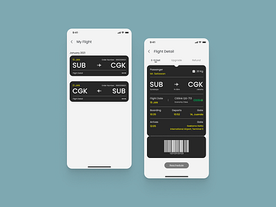 Boarding Pass | Daily UI 024 boarding pass daily ui 024 dailyui design ui ux