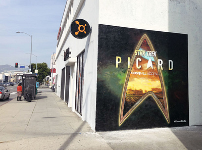 Star Trek: Picard Mural design mural mural design picard star trek