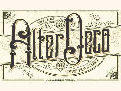 victorian typographic poster font logotype ornament typography vector victorian vintage