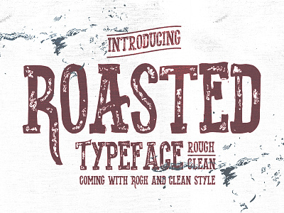 Roasted typeface project