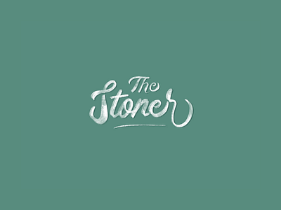 The Stoner Logo Sketch hand lettering lettering logotype typography