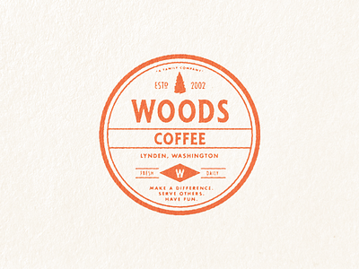 Woods Coffe Unused