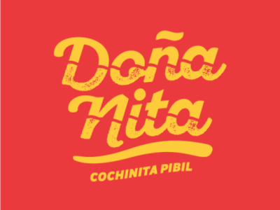 Doña Nita Logo branding design logo vector