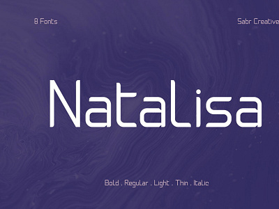 Free Natalisa Sans Serif Font Family all caps alternative bold fixed width font future italic kern minimal minimalist modern negative pixel zombies premium sans sans serif stencil title