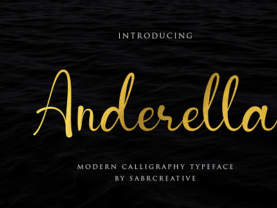 Free Anderella Script Font