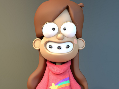 3d character Maybl