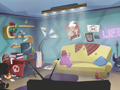 Teenager Room Concept