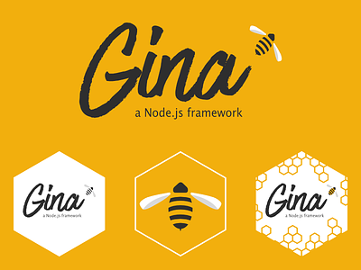 Gina Logo affinity designer logo