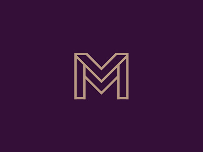 MM Monogram Concept brand identity branding classic logo logo logotype monogram