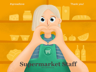 Spread Love - Supermarket Staff