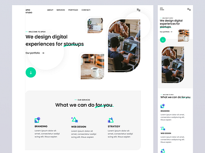 Digital Agency Landing Page