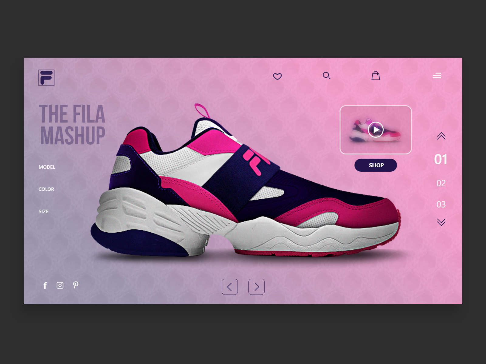 fila website