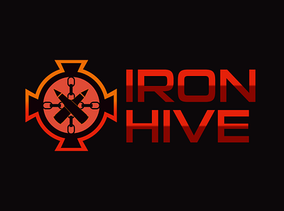 Ironhive brand identity branding clean design design esportlogo esports gaming gaming logo illustrator logo logo design modern design vector