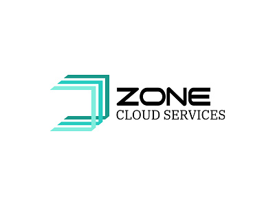 Zone Cloud Services brand brand identity branding clean cloudcomputing cloudcomputinglogo dailylogochallenge design illustrator logo logo design modern logo
