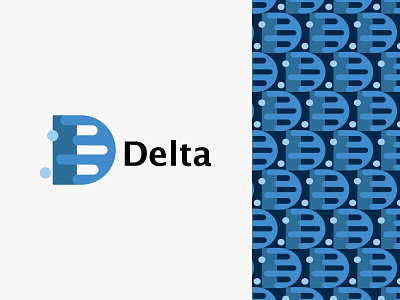Delta Logo brand identity branding clean dailylogochallenge design icon illustrator logo design logotype modern logo