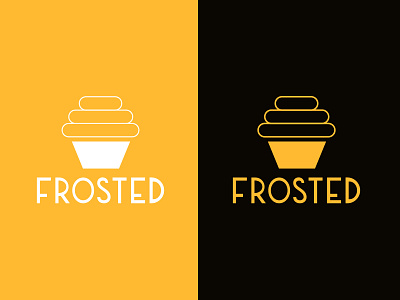 Frosted Logo brand identity branding clean dailylogo dailylogochallenge design illustrator logotype minimal modern logo