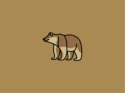 Bear animal animal logo bear bear logo character children cute design design inspiration icon illustration logo minimalist playful