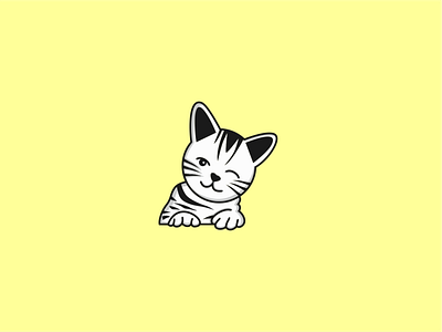Logo Cat happy