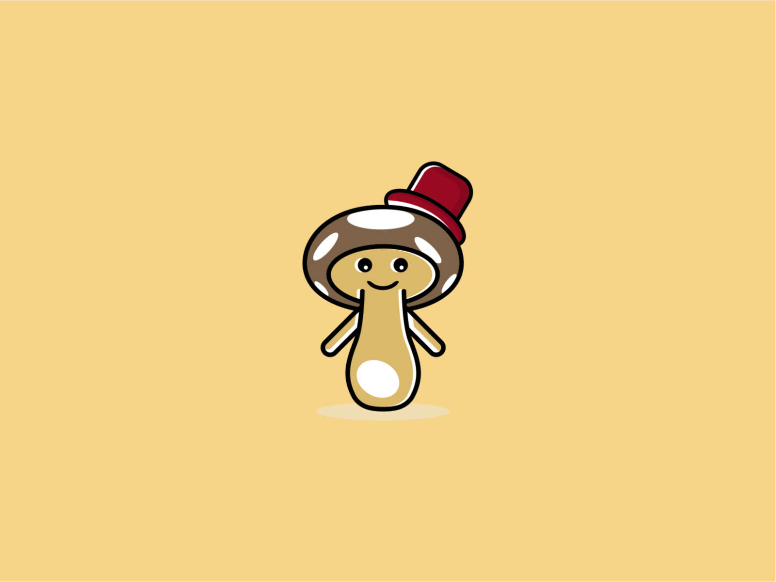 Logo Happy Mushroom by Rani Indah Sulistiyowati | Hawwa sign on Dribbble