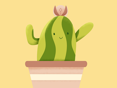 Dancing Cactus animation cactus character character illustration cute illustration motion graphics plant