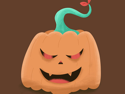 Pumpkin animation character character design character illustration halloween illustration motion graphics pumpkin spooky