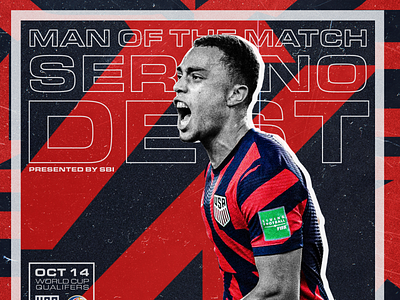 Man of The Match Graphic: Sergino Dest