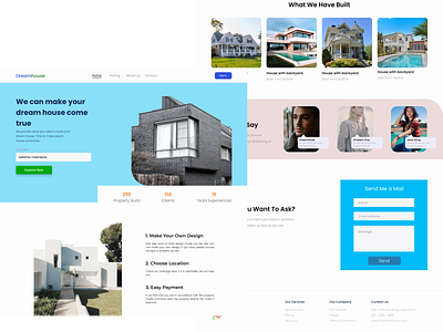 Dreamhouse Landing Page architecture