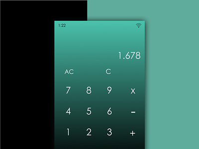 Calculator #004 branding design icon minimal ui