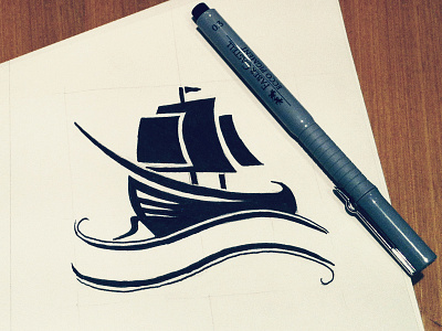 Logo Sketch design logo sketch
