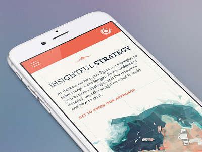 Navy Themed Agency App