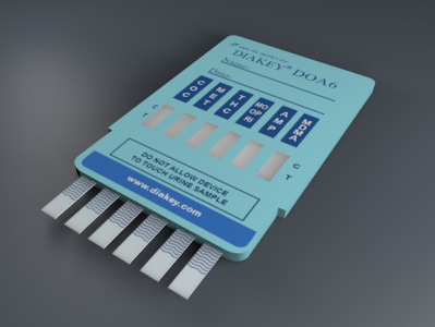 3d model of a drug testing kit 3d 3d mesh illustration