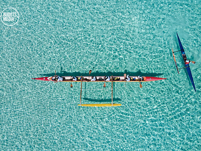 OC6 boat from the drone