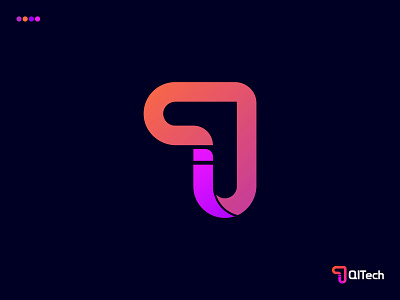 QI Modern Gradient Letter Logo | QI Logo Mark abstract brand identity branding business corporate creativelogo dribbble best shot gradient logo logo branding logodesign mordern logo professional brand logo q logo typography unique logo vactor vector