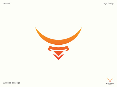 Bull Head icon Logo Design Branding. animal branding design bull head gradient logo logo mordern logo symbol vector