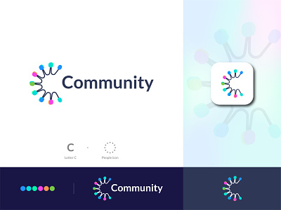 Community Logo- Community Brand identity Design- Community icon