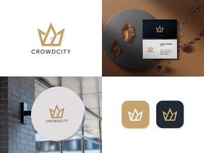 Crowdcity - Realestate business Logo