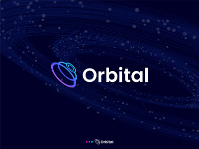 Orbit - Space Research Business Logo