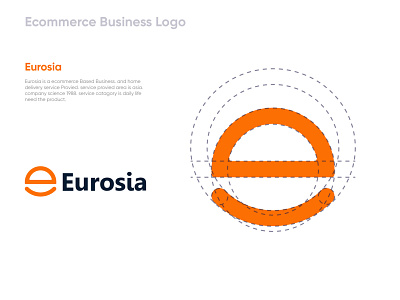 Ecommerce business logo - home delivery Business Logo - E Logo