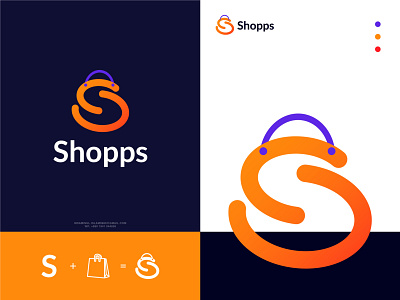 Shopps (Ecommerce Logo Concept) S letter logo