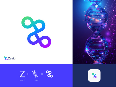 Human genome- DNA logo - genome biology - Z letter logo behance brandidentity branding business businesslogo dna dnaicon dnalogo genomebiology graphic design human human research humangenome logo logoidea logoinsperation logotype photography portfolio zletterlogo