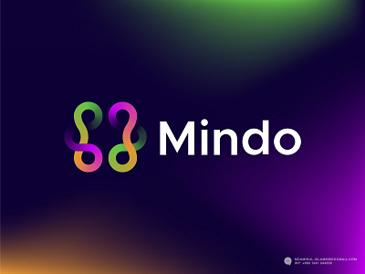 Mind Logo, Biotechnology,  Brain logo