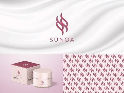 Sunoa Beauty monogram logo design, cosmetics logo asia beauty bestlogo brand brand identity branding business cosmetics cosmetics item design fashion hairstyles idea insperation logo pattern portfolio professional unique logo visual