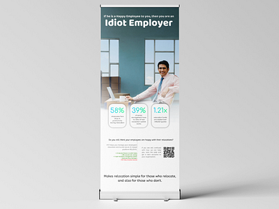 Standee for B2B services | Roll Up Banner