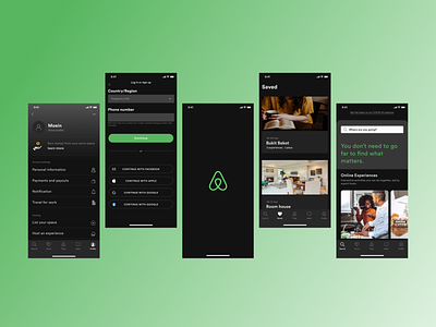 Spotify + Airbnb Concept airbnb concept graphic design layout spotify ui ui design ux ux design visual
