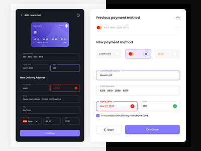 Payment Gateway - Dark and Light Version branding concept dashboard design payment payment gateway ui ui design ux web web design