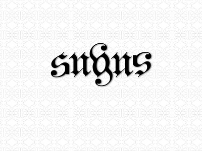 Ambigram Design- Sagar
