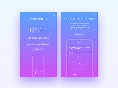 AppleTV remote app apple tv appletv appletv remote atv clean ios product remote simple ui white