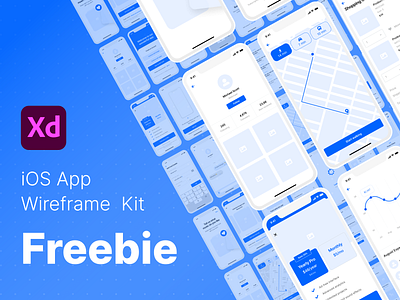 XD Freebie: Wireframe Kit for iOS Apps