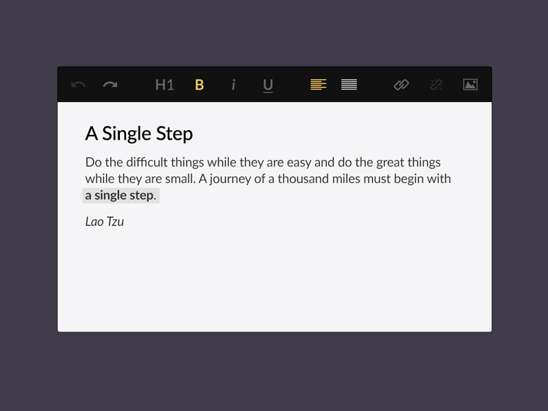 minimalist rich text editor download